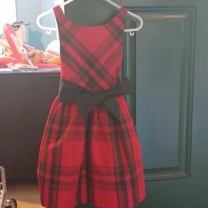 Polo by Ralph Lauren Kids Red and Black Checkered Dress